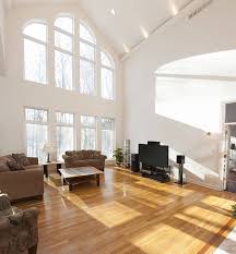 High ceiling room